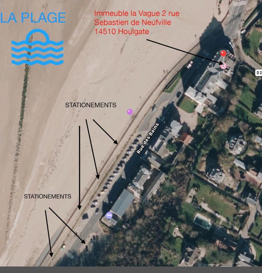 Appartement Grand Confort Bord De Mer Rez-De-Chaussee Residence La Vague Houlgate Exteriér fotografie